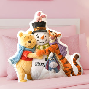 Beloved Snowman Shaped Pillow - Personalized Gifts For Kids & Cuteness Lovers 01QHLU081125