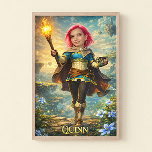 Strong Girl Custom Photo Canvas Print - Personalized Gifts For Her 01huqn260226