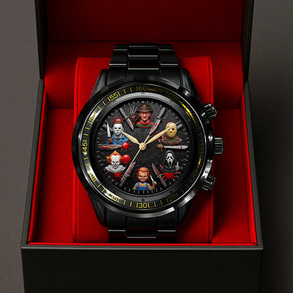 Horror Men's Watch, Personalized Gifts For Horror Movie Fans 02qhqn150725-Homacus