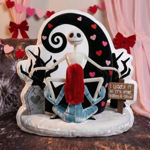 Cheeky Skeleton Couple Pillow  - Personalized Gifts For Couple 01tglu181225