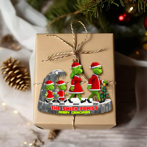 Walking Together Family Acrylic Ornament - Personalized Gift For Family 06OHLU151025