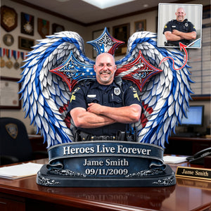 Always Remembered Office Workers Plaque - Personalized Memorial Gift For Office Workers 02HULU300126