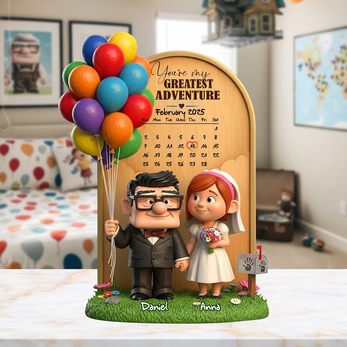 Greatest Adventure Acrylic Plaque - Personalized Anniversary Gifts For Couples 03TOLU190725