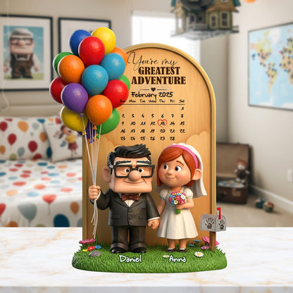 Greatest Adventure Acrylic Plaque - Personalized Anniversary Gifts For Couples 03TOLU190725