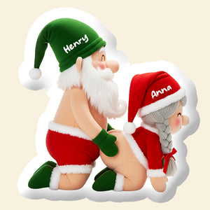 Gnome Old Couple Pillow Personalized Gifts For Couple 01OHDT131125