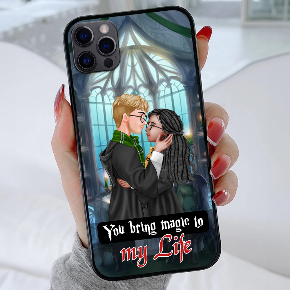Kissing Wizard Phone Case Personalized Gifts For Couple 04HUDT300724PA