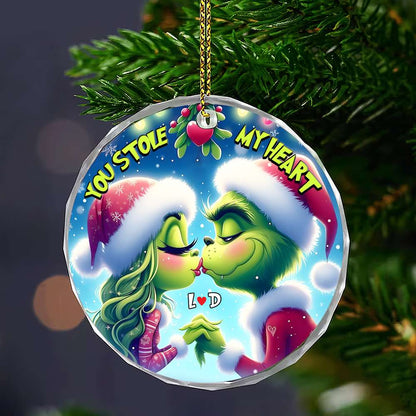 Personalized Gifts For Couple Christmas Ornament 04NAMH300924 - Ornament - GoDuckee