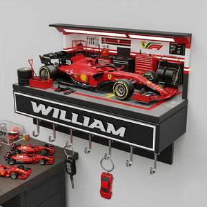 High-Speed Racing Car Key Hanger - Personalized Gift For Racing Lovers 02NALU161225