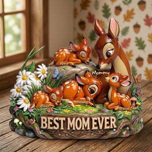 Best Mom Ever Acrylic Plaque - Personalized Gifts For Mom 02TYLU300326