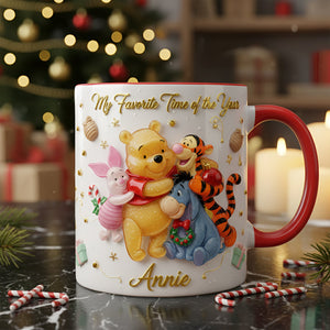Favorite Time Together Accent Mug  - Personalized Gifts For Cartoon Lovers 05PGLU221025