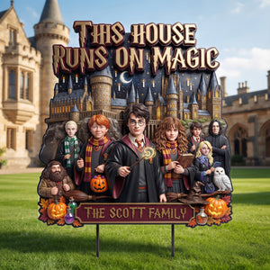 Whimsical Fantasy Yard Sign - Personalized Halloween Gifts 04tylu070826