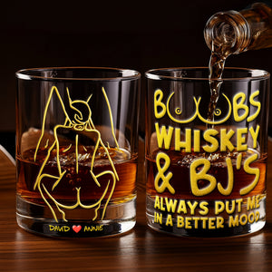Couple's Best Mood Round Glass - Personalized Gifts For Couples 03NALU031225