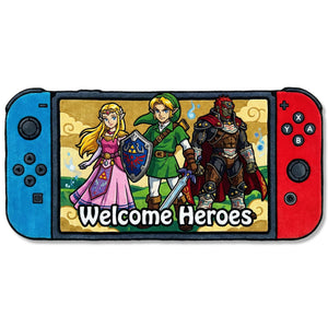 Gaming Console Custom Shape Doormat - Gifts For Game Lover Doormat 03NAQN290126