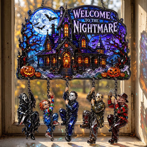 Scary Villain Suncatcher Ornament - Personalized Gift For Halloween 02tyqn200826