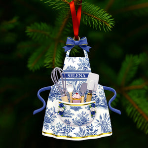Baking Apron Ornament - Personalized Gifts For Cooking Lovers 01pglu071125