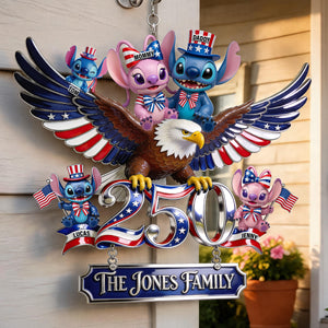 Fun Eagle Ride With Family Acrylic Sign - Personalized Decor Gift For Family 02qhdt020626
