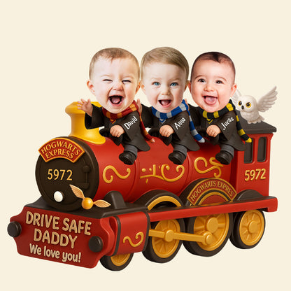 Drive Safe Daddy Car Visor Clip - Custom Photo Gifts For Dad 05natn310525