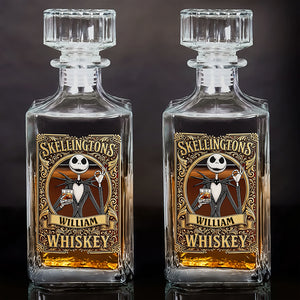 Creepy Cool Whiskey Decanter Set - Personalized Gifts For Him 02PAQN200825