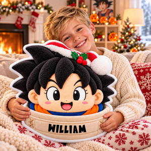 Holiday Dumpling Character Custom Pillow - Personalized Gifts For Anime Lovers 04PAQN171026