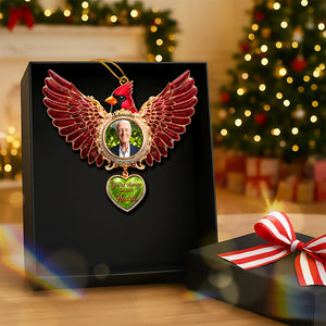 Cardinal Memorial Christmas Ornament – Custom Photo Gifts For Loved Ones In Heaven 02tgqn011025