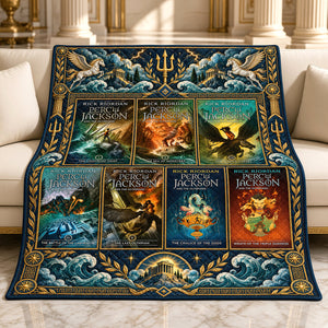 Epic Fantasy Book Collection Blanket - Personalized Gifts For Book Lovers 06nadt071026