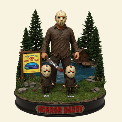 Horror Dad Acrylic Plaque - Personalized Gifts For Dad 03QHTN050525-Homacus