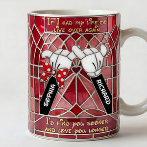 Couple Forever Mug - Personalized Gifts For Couple 03TODT150126