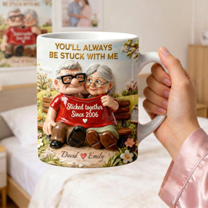 Bonded Couple Coffee Mug, Personalized Gifts For Couple 04qhqn220126