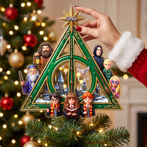 Fantasy School Tree Topper - Personalized Christmas Gifts 04NAQN060826