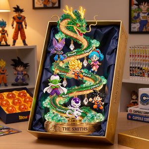 Warriors Family Acrylic Light Box - Personalized Christmas Gifts For Family 06palu131026