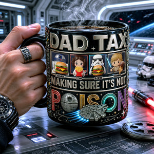 Dad Tax Magic Coffee Mug - Personalized Gifts For Dad 05palu260526