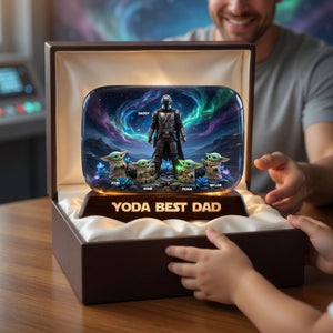 Our Galactic Hero Acrylic Plaque - Personalized Gifts Dad 02TOLU290426-Homacus