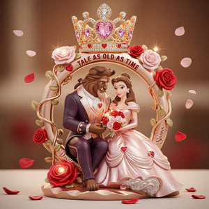 Romantic Couple Acrylic Light Box - Personalized Gifts For Couple 03pglu291125