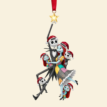 Spooky Playful Family Tree Ornament, Personalized Gifts For Family 03qhtn260925