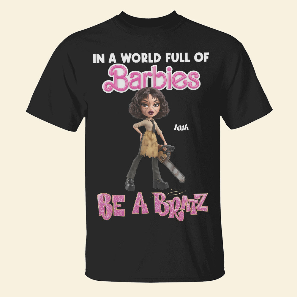 Slay Baddie Girl Shirt, Personalized Gifts For Horror Fans 02qhtn170925