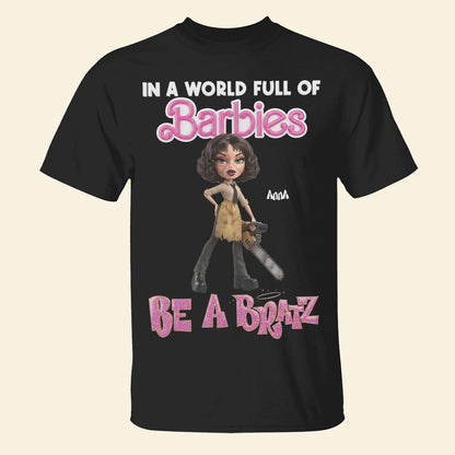 Slay Baddie Girl Shirt, Personalized Gifts For Horror Fans 02qhtn170925
