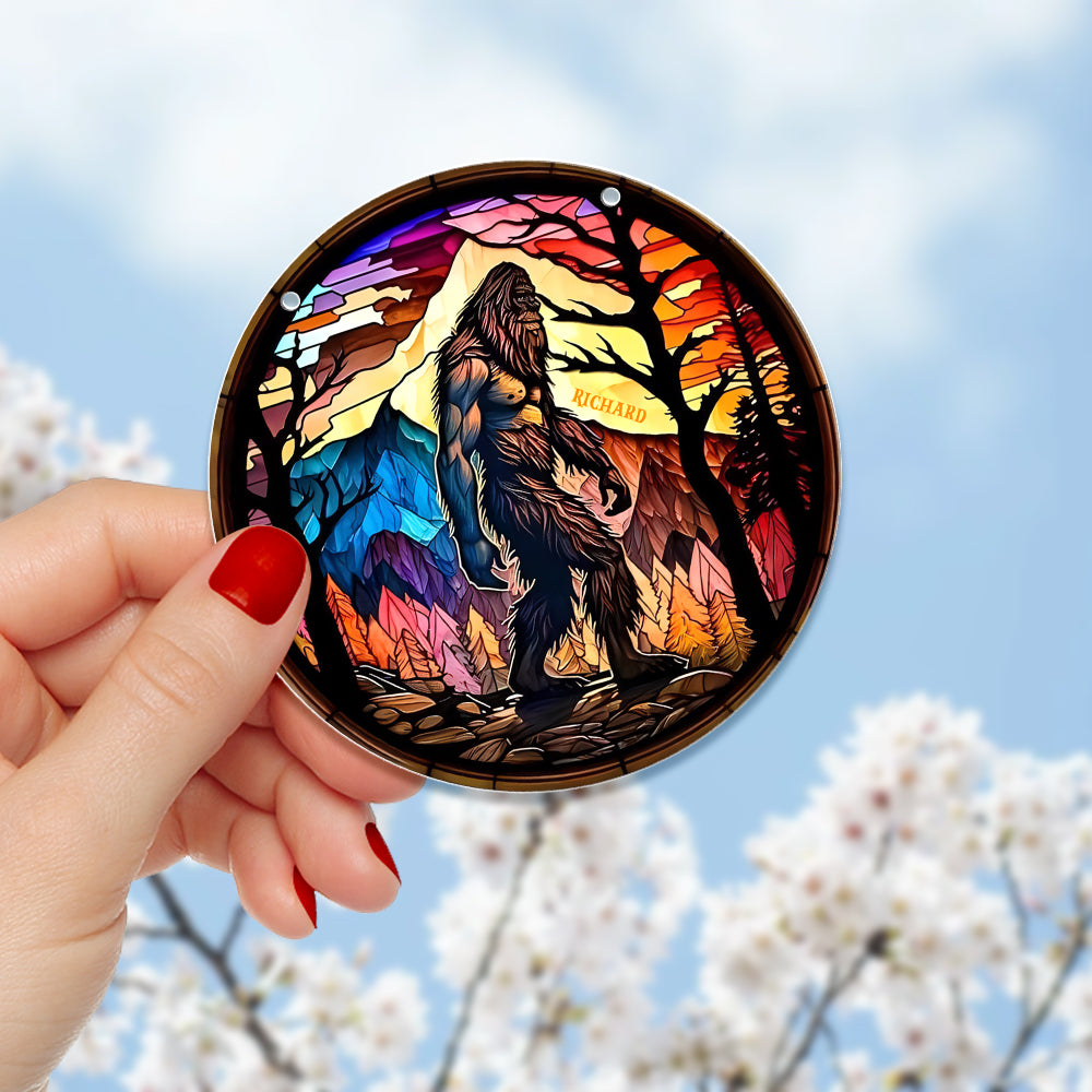 Personalized Big Foot Suncatcher Ornament 03acxx190824/06acqn230824 - Ornament - GoDuckee