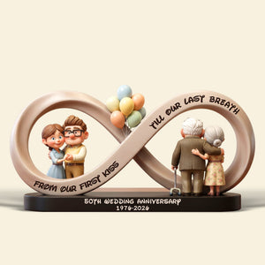 Our Love Story Acrylic Plaque - Personalized Gifts For Couple Plaque 03KIQN100226