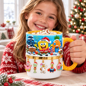 Underwater Lovely Christmas Accent Mug - Personalized Christmas Gifts 05ttqn290926