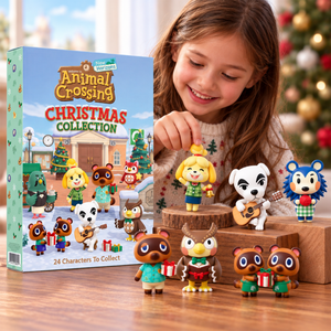 Cute Nostalgic Winter Wonderland Advent Calendar Blind Box - Personalized Christmas Gift 02naqn281026