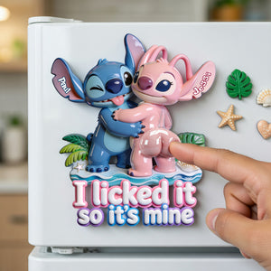Naughty Couples Anti-collision Acrylic Fridge Magnet - Personalized Gifts For Couples 01pglu220626