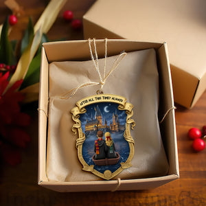 Eternal Love Journey Ornament - Personalized Gift For Couples 04HULU231025