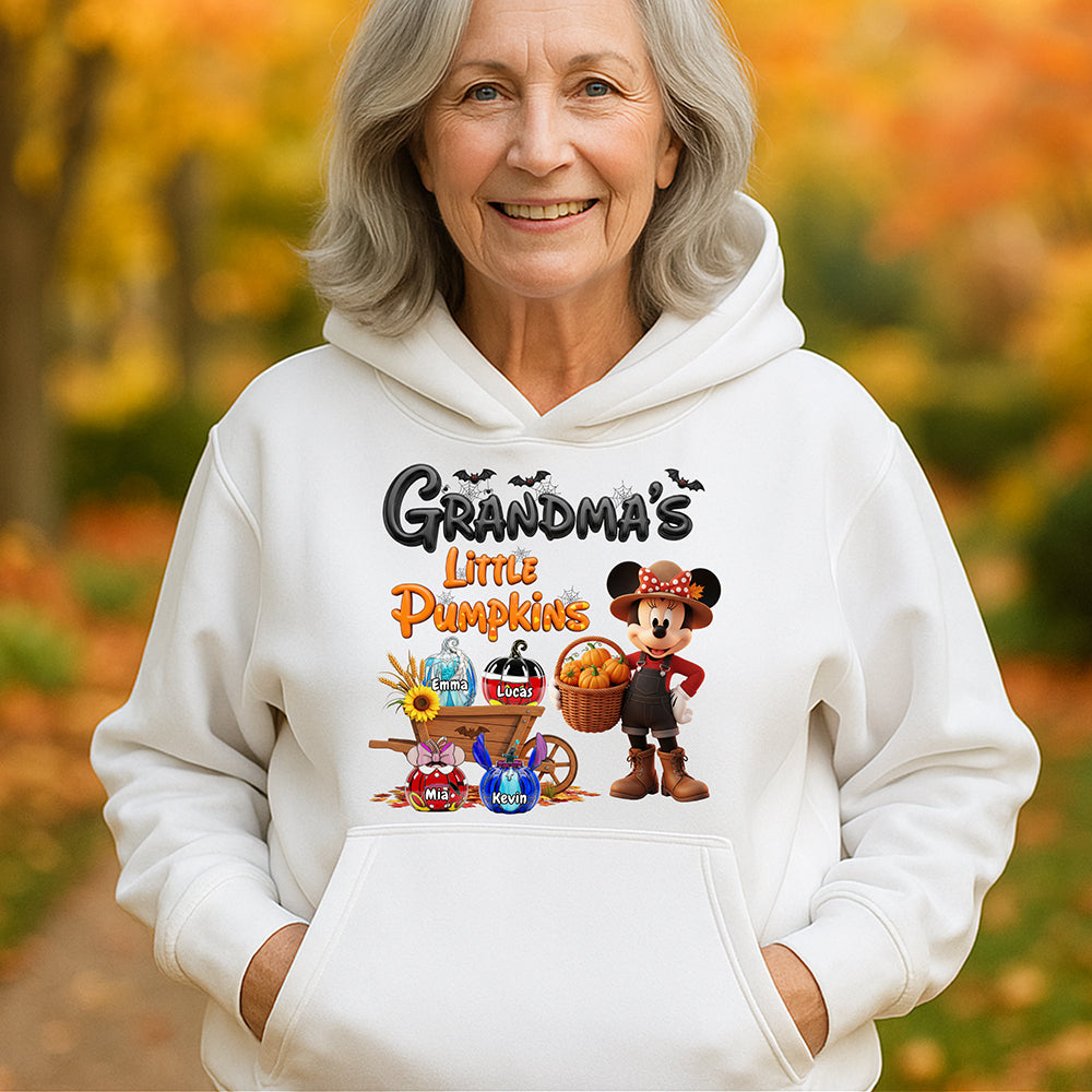 Halloween Grandma Shirt - Personalized Gifts For Grandma 03ohta120825