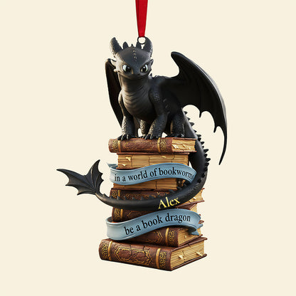 Personalized Gifts For Book Lovers Christmas Ornament 02kita250925