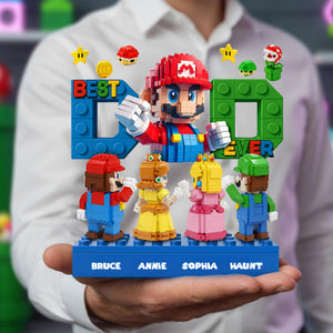 Super Plumber Dad Acrylic Plaque - Personalized Gifts For Dads 021OHLU190525