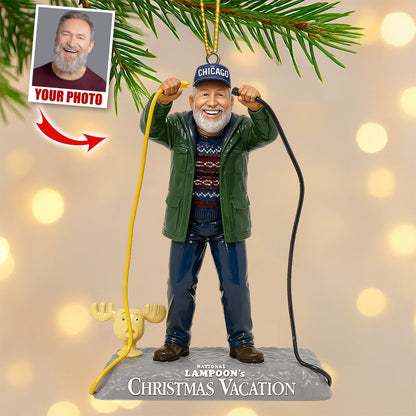 Funny Christmas Ornament - Custom Photo Gifts For Loved Ones 06huti260825