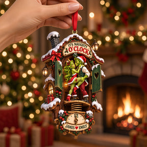 Cheeky Lovers Christmas Ornament - Personalized Gifts For Couple 04HATN240926