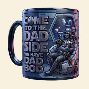 Space Dad Magic Coffee Mug - Personalized Gifts For Dads 01QHDT200426-Homacus