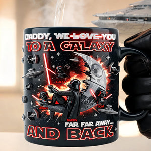 Fun Dad On Moon Magic Mug, Personalized Gifts For Dads 03qhdt210526