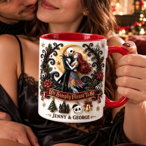 Simply Christmas Couple Coffee Mug - Personalized Gifts For Couple 02PALU191026